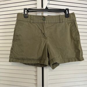 Khaki Green Loft shorts